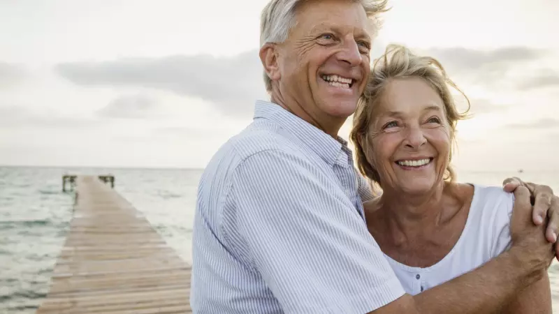 Spain senior couple embracing at the sea 2022 12 16 22 12 35 utc